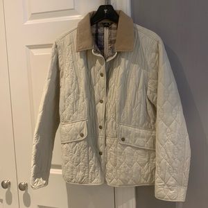 Barbour Off-White dress tartan jacket